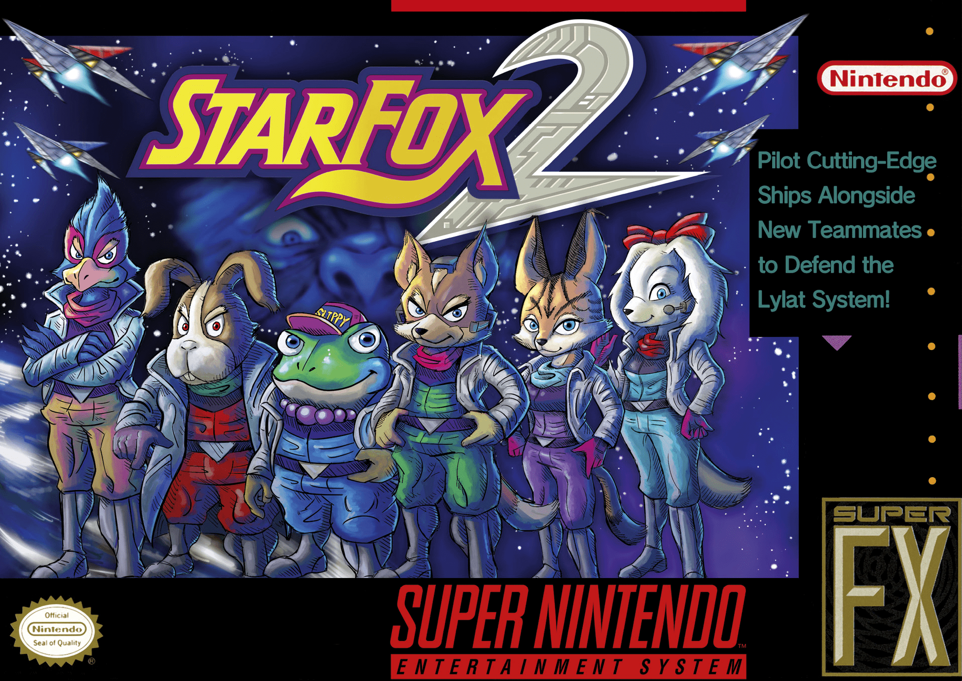Star Fox 2 [Homebrew] box art for Super Nintendo